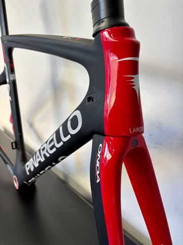 Used Pinarello GAN RS 2019 Road & Gravel, Red — image 3 of 5