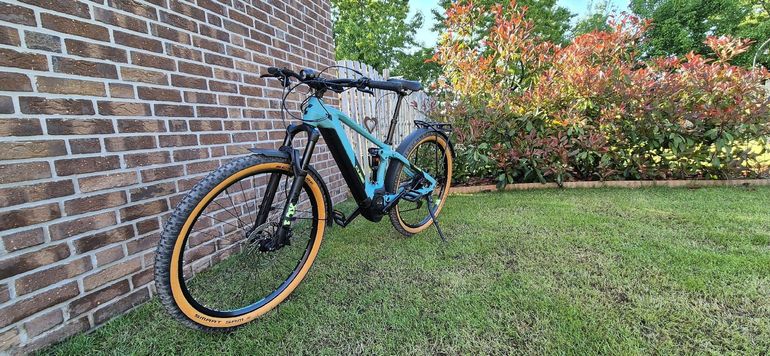 Used CUBE STEREO HYBRID 120 RACE 625 ALLROAD 29 2020 2020 Mountainbike, Green, 29 — image 2 of 9