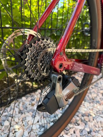 Used Trek Checkpoint SL 6 AXS 2023 2023 Road & Gravel, Red — image 11 of 12