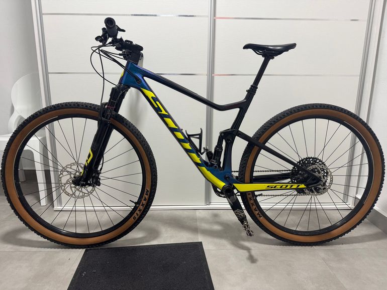Scott Spark SRAM GX Eagle 2020 Mountainbike usato, Blu — immagine 2 di 29