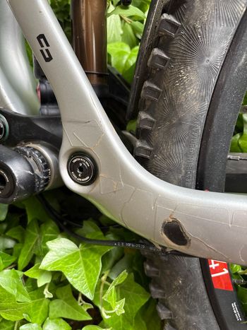 Used Propain Rage SRAM GX DH 2019 Mountainbike, Grigio chiaro — image 9 of 27