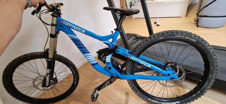 Used Commencal VIP SRAM X0 2015 Mountainbike, Blue — image 11 of 11