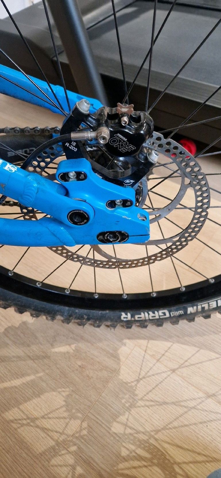 Used Commencal VIP SRAM X0 2015 Mountainbike, Blue — image 9 of 11