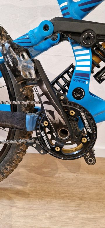 Used Commencal VIP SRAM X0 2015 Mountainbike, Blue — image 4 of 11