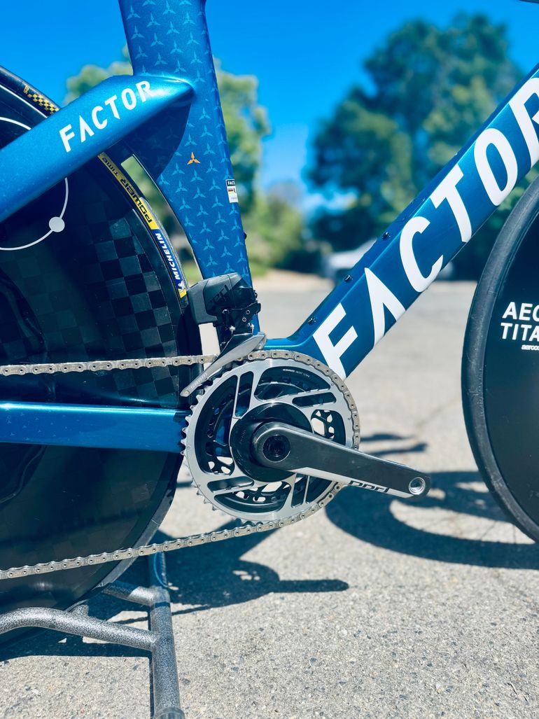 Used Factor Hanzo SRAM Red eTap AXS 2024 Road & Gravel, Blue — image 6 of 6