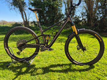 Used CUBE One55 Slt 2023 Mountainbike, Black — image 6 of 10