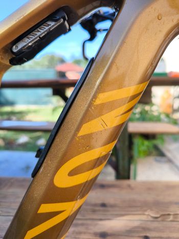 Canyon Lux Trail Cf8 2024 Mountainbike usato, Arancione — immagine 4 di 7