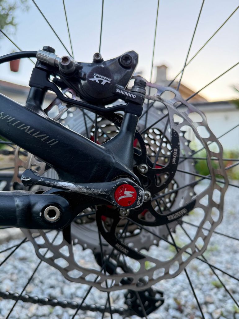 Specialized Stumpjumper Shimano Deore XT 2014 Mountainbike usato, Blu — immagine 13 di 16