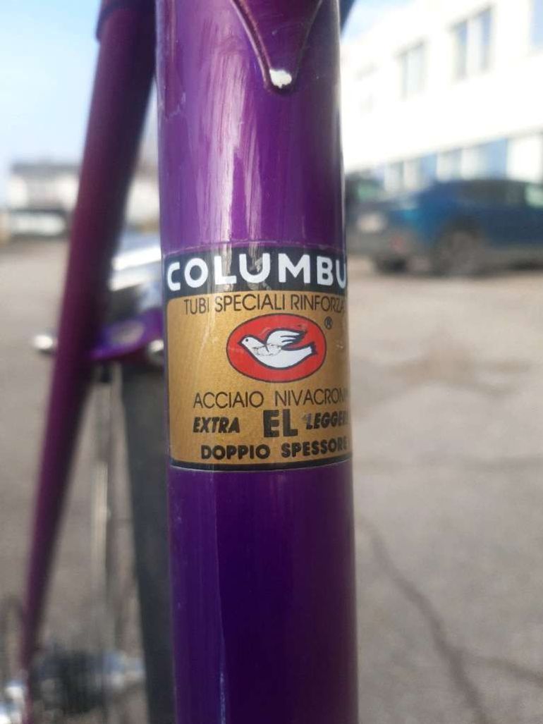 Used Basso BASSO ASTRA VINTAGE 1990 Road & Gravel, Purple — image 7 of 9