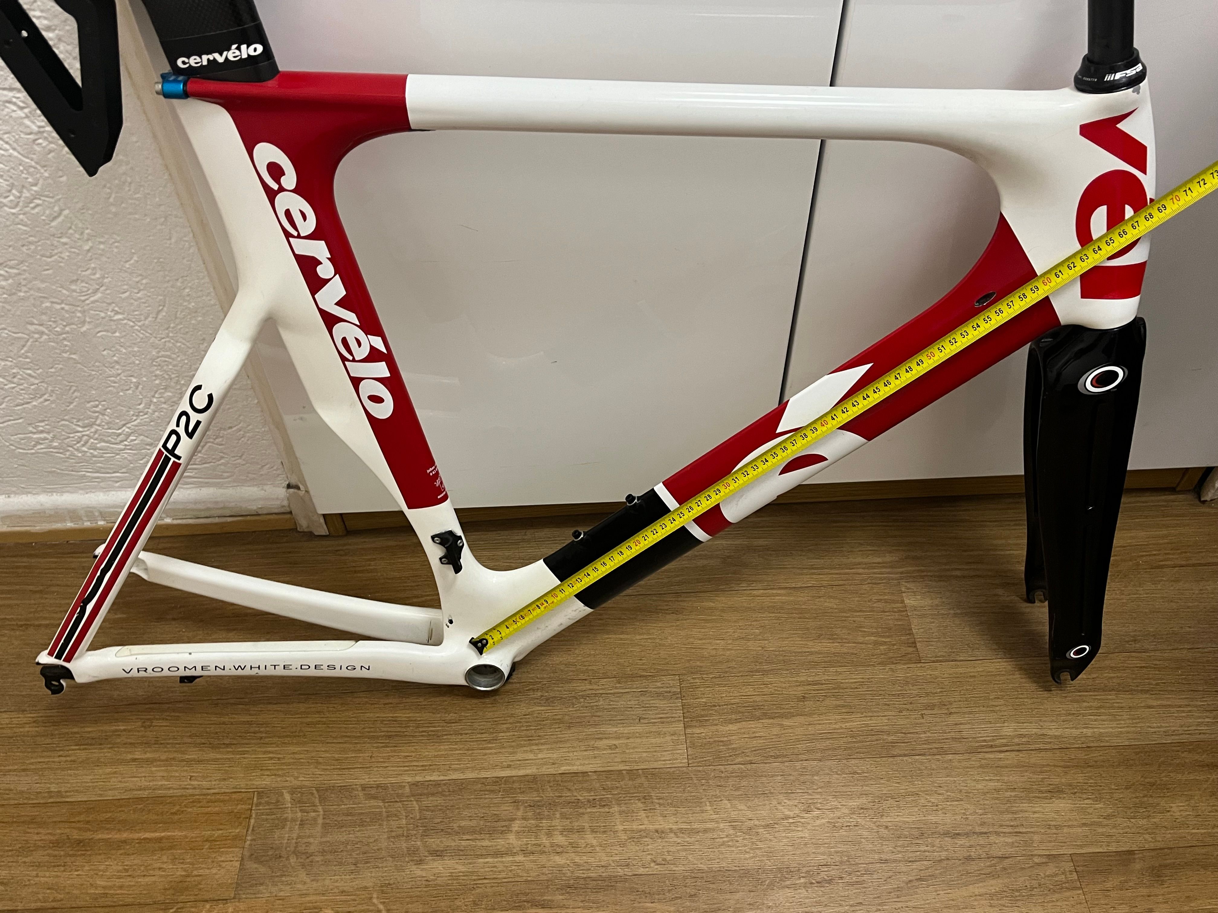 サーベロP2 フレーム52 サーヴェロ cervelo P2 フレームセットのみ tt