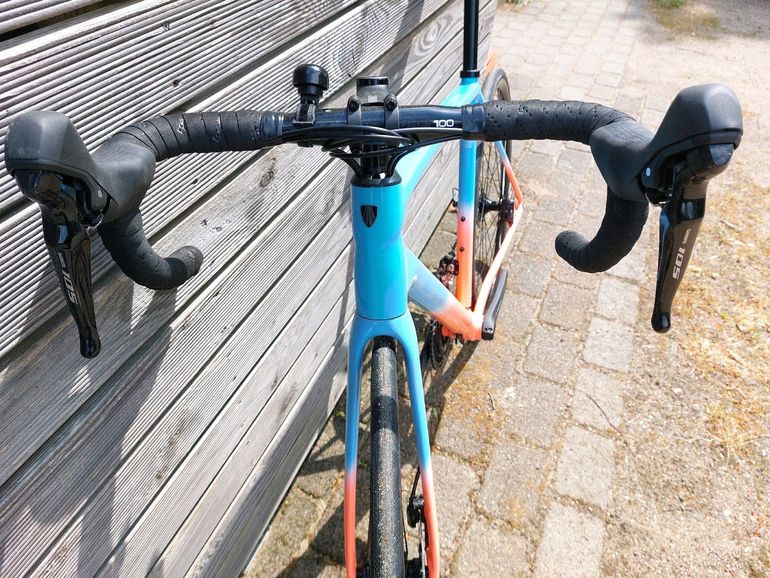 Used Trek Émonda ALR 5 2023 2023 Road & Gravel, Blue — image 8 of 9