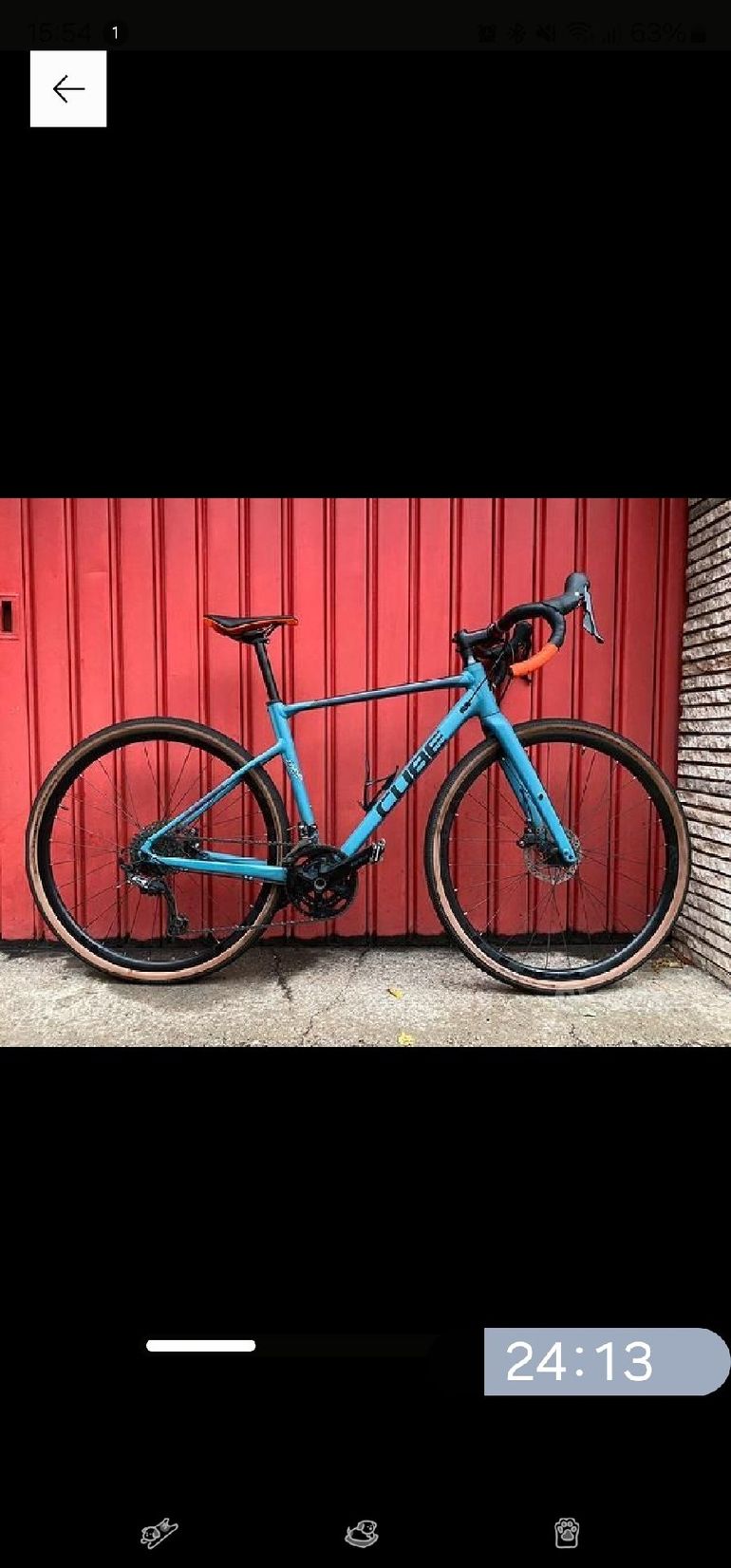 Used CUBE NUROAD RACE 2021 2021 Road & Gravel — image 1 of 4