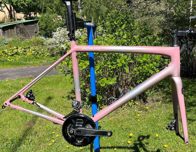 Used Specialized Aethos Frameset 2025 2025 Road & Gravel, Weiß — image 1 of 13