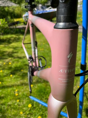 Used Specialized Aethos Frameset 2025 2025 Road & Gravel, Weiß — image 5 of 13