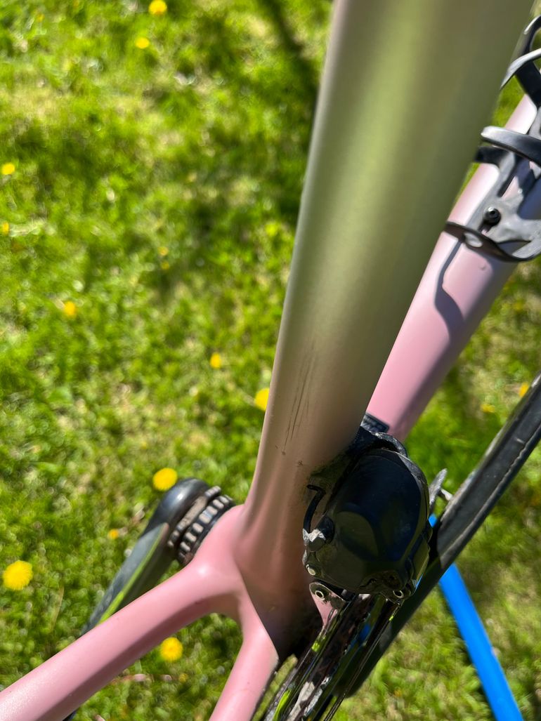 Used Specialized Aethos Frameset 2025 2025 Road & Gravel, Weiß — image 10 of 13