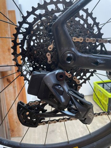 Used Mondraker Chrono SRAM X01 Eagle AXS 2021 Mountainbike, White — image 4 of 18