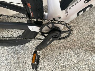 Used Mondraker Chrono SRAM X01 Eagle AXS 2021 Mountainbike, White — image 17 of 18