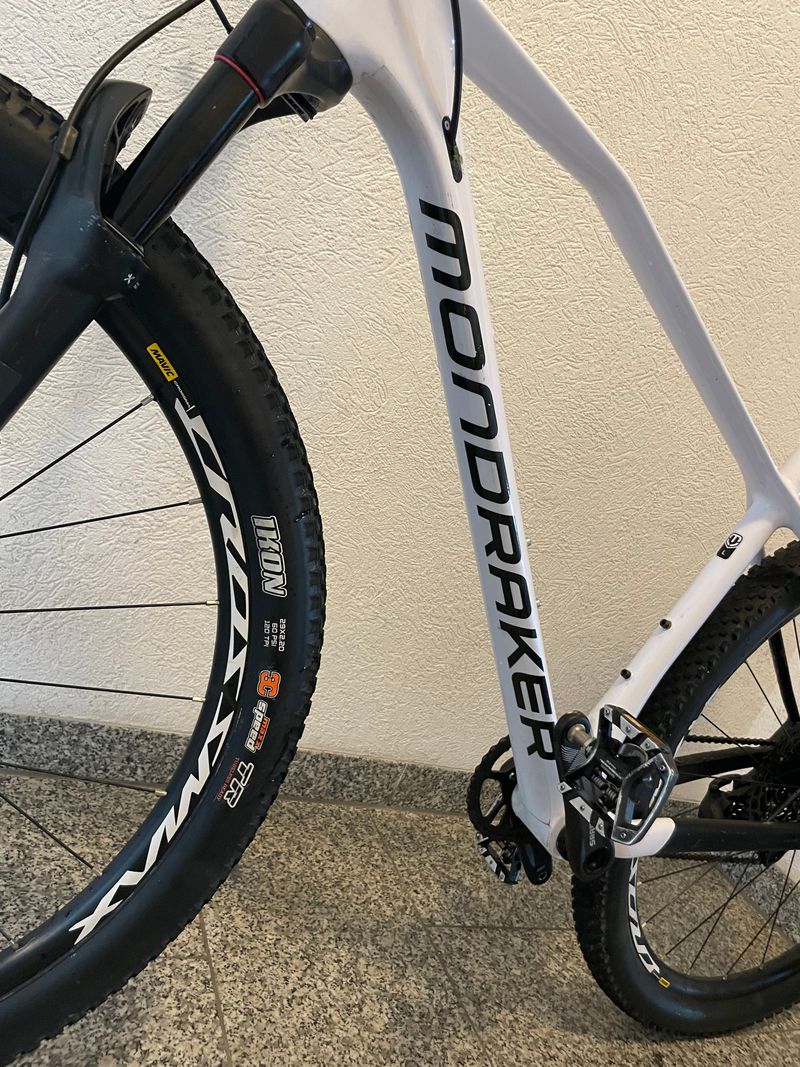 Used Mondraker Chrono SRAM X01 Eagle AXS 2021 Mountainbike, White — image 3 of 18