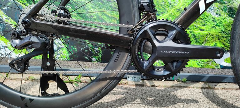 Used Ridley Falcn RS - Shimano Ultegra DI2 2x12sp 2023 2023 Road & Gravel, Red — image 5 of 13