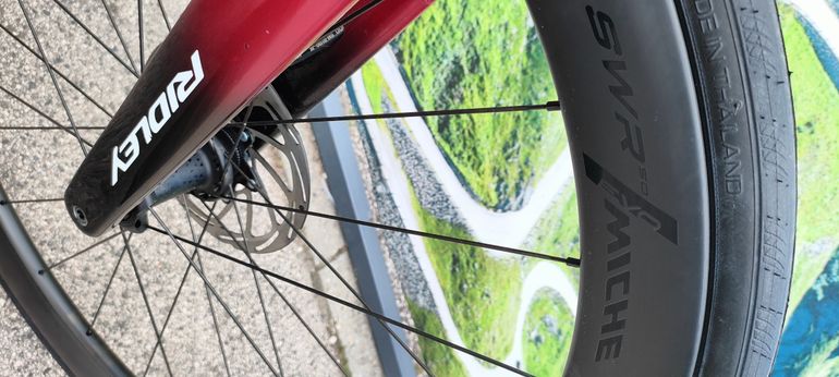 Used Ridley Falcn RS - Shimano Ultegra DI2 2x12sp 2023 2023 Road & Gravel, Red — image 13 of 13