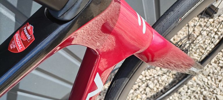 Used Ridley Falcn RS - Shimano Ultegra DI2 2x12sp 2023 2023 Road & Gravel, Red — image 6 of 13