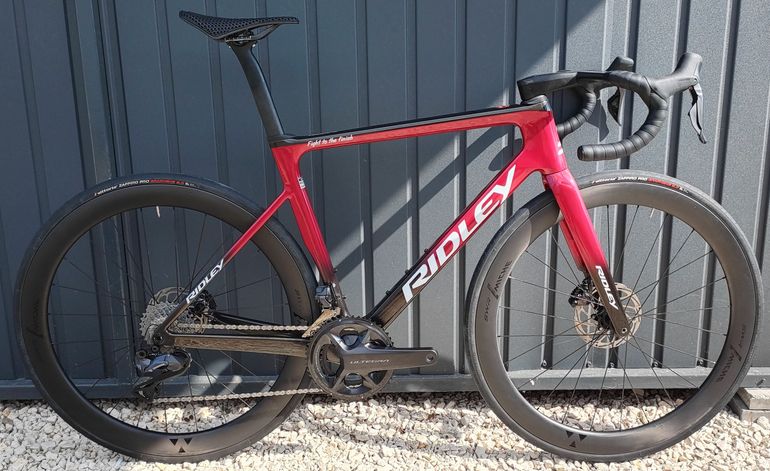 Used Ridley Falcn RS - Shimano Ultegra DI2 2x12sp 2023 2023 Road & Gravel, Red — image 1 of 13