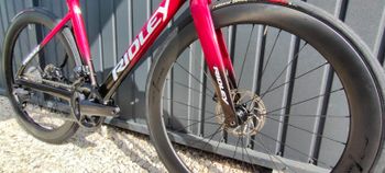 Used Ridley Falcn RS - Shimano Ultegra DI2 2x12sp 2023 2023 Road & Gravel, Red — image 3 of 13