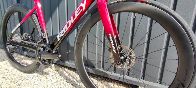 Used Ridley Falcn RS - Shimano Ultegra DI2 2x12sp 2023 2023 Road & Gravel, Red — image 3 of 13