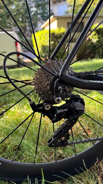 Canyon Ultimate Shimano 105 2018 Road & Gravel usato, Nero — immagine 4 di 5