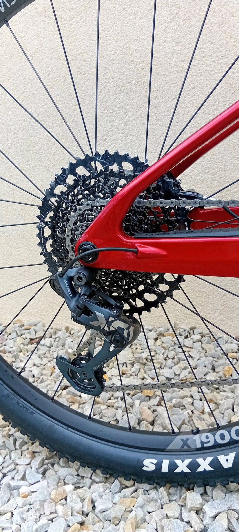 Used Lapierre XRM SRAM GX Eagle 2025 Mountainbike, Red — image 3 of 8