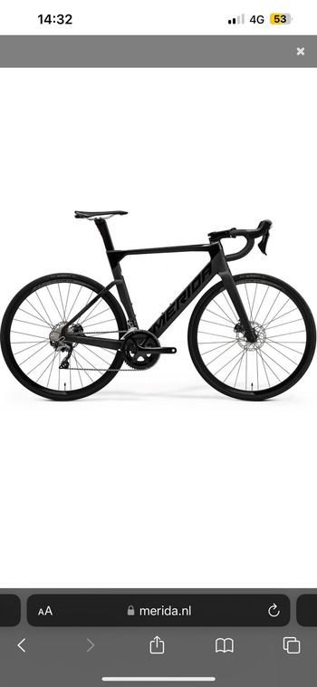 Used Merida REACTO 5000 2023 2023 Road & Gravel, Black — image 3 of 5