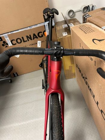 Used Pinarello Nytro SRAM Force eTap AXS 2024 Road & Gravel, Red — image 3 of 4