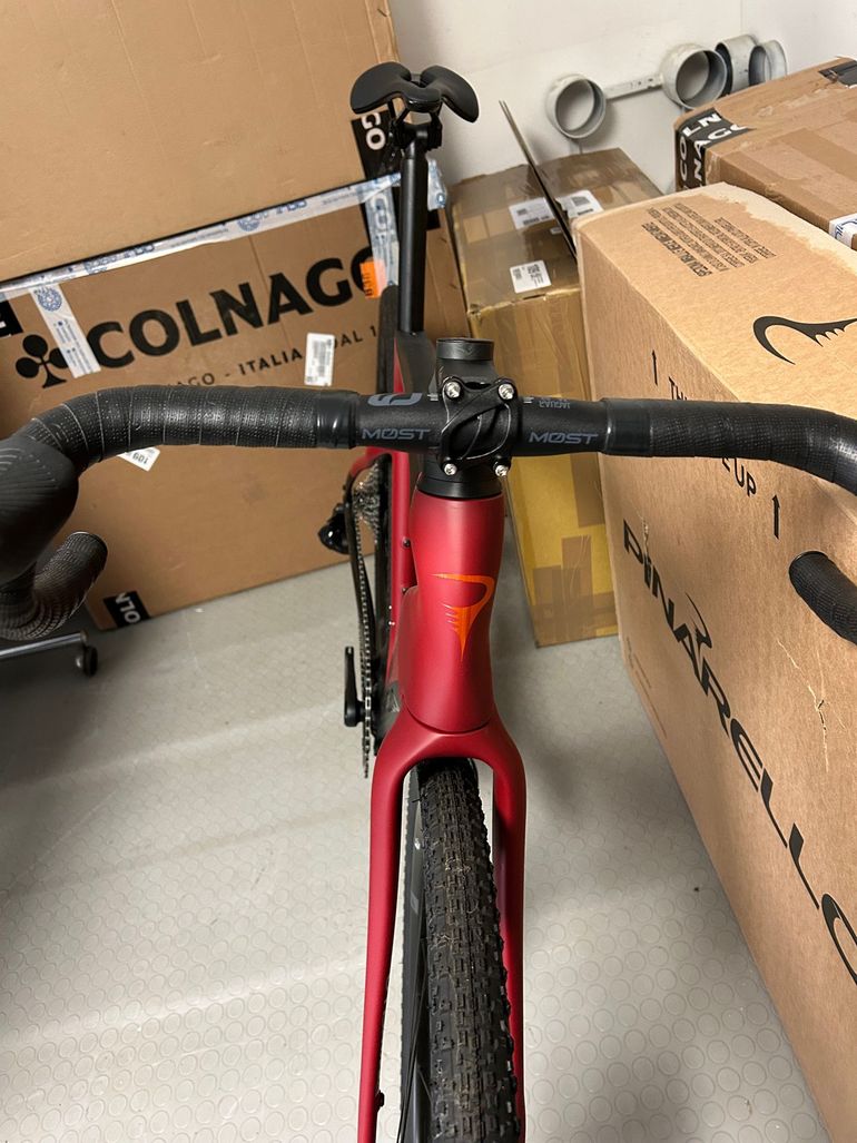 Used Pinarello Nytro SRAM Force eTap AXS 2024 Road & Gravel, Red — image 3 of 4