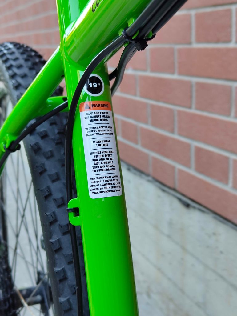 Used Salsa El Mariachi 2015 Mountainbike, Green — image 13 of 13