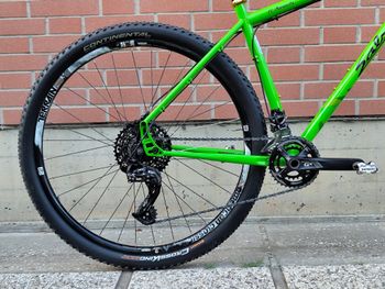 Used Salsa El Mariachi 2015 Mountainbike, Green — image 3 of 13
