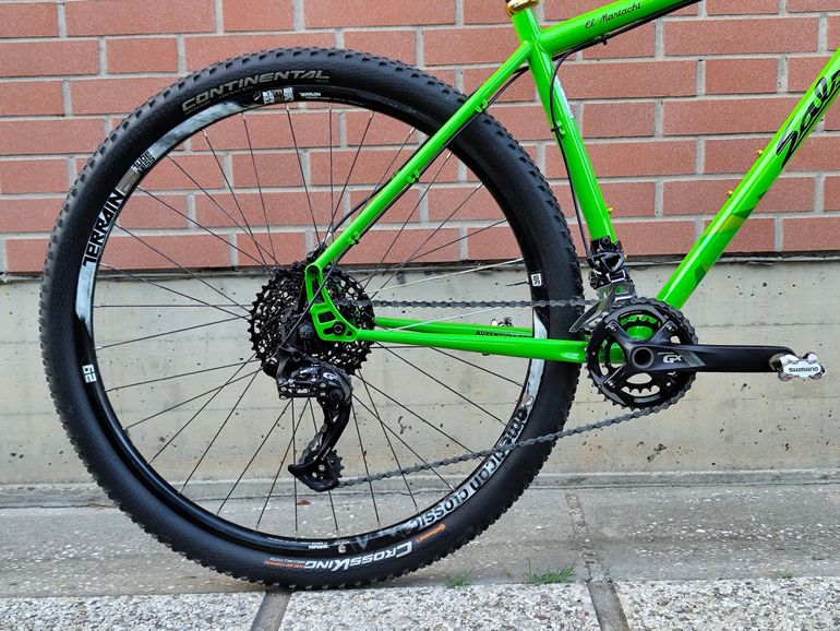 Used Salsa El Mariachi 2015 Mountainbike, Green — image 3 of 13