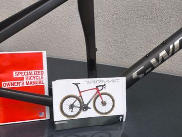 Gebrauchtes Specialized Tarmac Frameset 2022 Road & Gravel, Schwarz — Bild 7 von 7