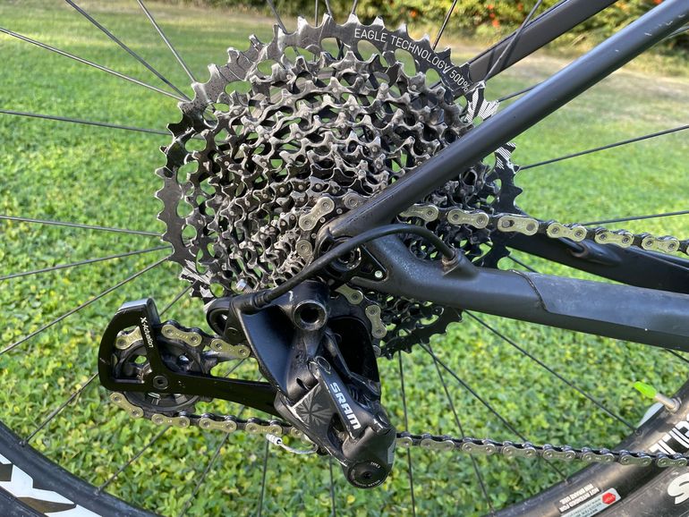 Gebrauchtes Canyon Exceed CF SL 7.0 2020 2020 Mountainbike, Schwarz, 29 — Bild 3 von 6
