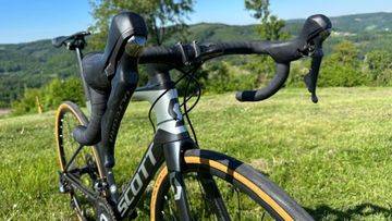 Brugt Scott Foil 20 disc silver/black 2019 2019 Road & Gravel — billede 6 af 17