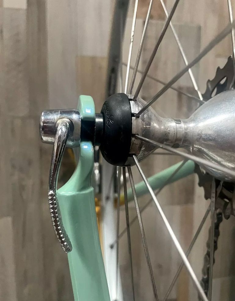 Gebrauchtes Bianchi Mega Pro Replica Pantani 1998 Road & Gravel, Blau — Bild 11 von 22