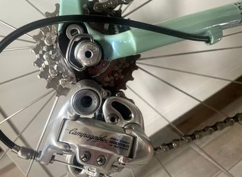 Gebrauchtes Bianchi Mega Pro Replica Pantani 1998 Road & Gravel, Blau — Bild 5 von 22