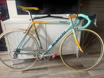 Bianchi Mega Pro Replica Pantani 1998 Road & Gravel de segunda mano, Azul — imagen 1 de 22