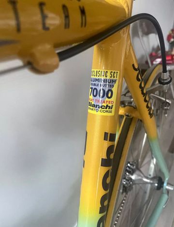 Bianchi Mega Pro Replica Pantani 1998 Road & Gravel de segunda mano, Azul — imagen 21 de 22