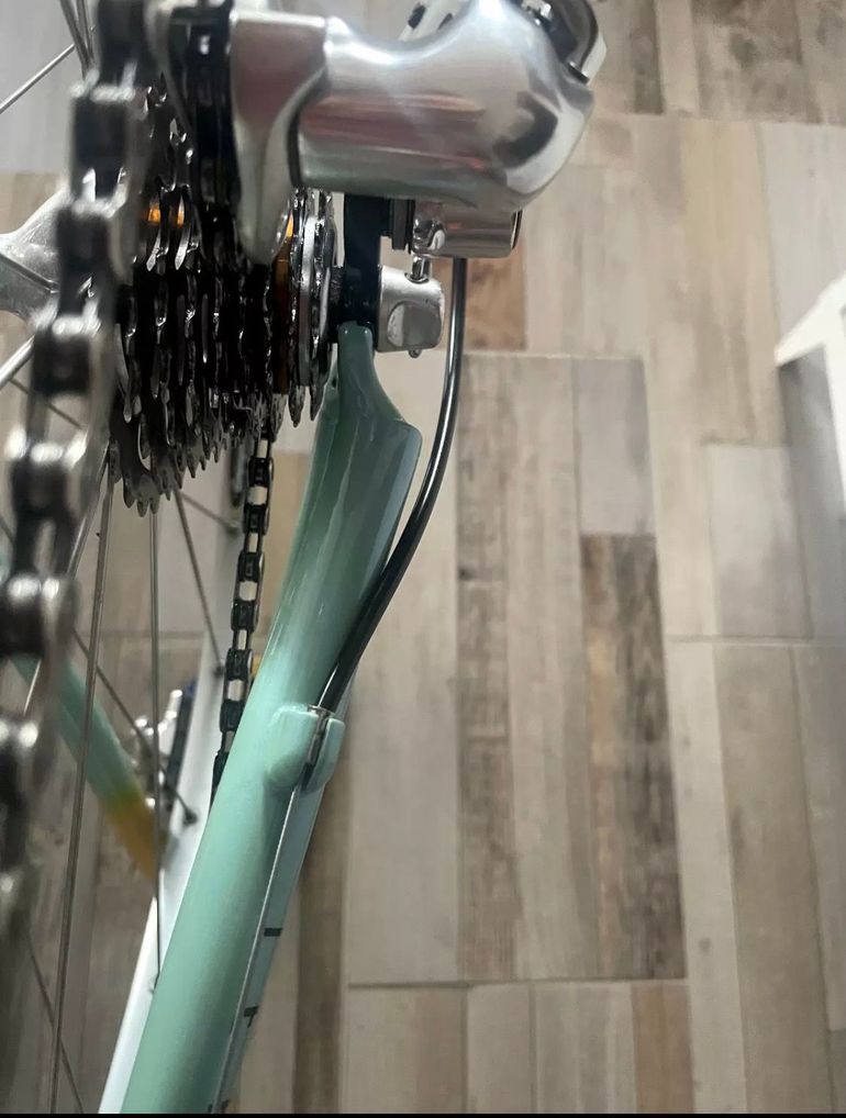 Gebrauchtes Bianchi Mega Pro Replica Pantani 1998 Road & Gravel, Blau — Bild 12 von 22