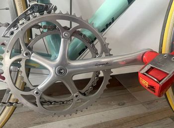 Gebrauchtes Bianchi Mega Pro Replica Pantani 1998 Road & Gravel, Blau — Bild 3 von 22
