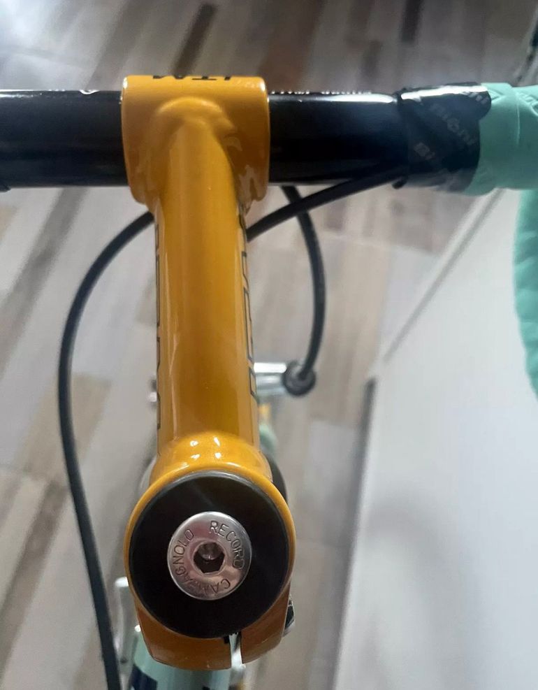 Gebrauchtes Bianchi Mega Pro Replica Pantani 1998 Road & Gravel, Blau — Bild 17 von 22