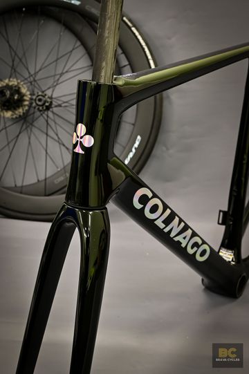 Used Colnago V4Rs Frameset Size 485 2024 Road & Gravel, Black — image 8 of 16