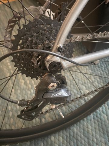 Used Cannondale Topstone Sora 2022 2022 Road & Gravel, Light Gray — image 4 of 5