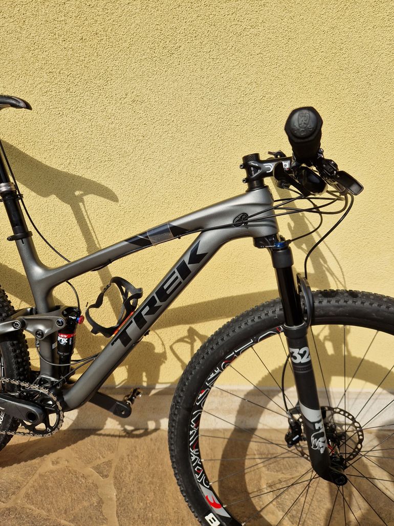 Gebrauchtes Trek Top fuel SRAM GX Eagle 2018 Mountainbike, Hellgrau — Bild 6 von 7