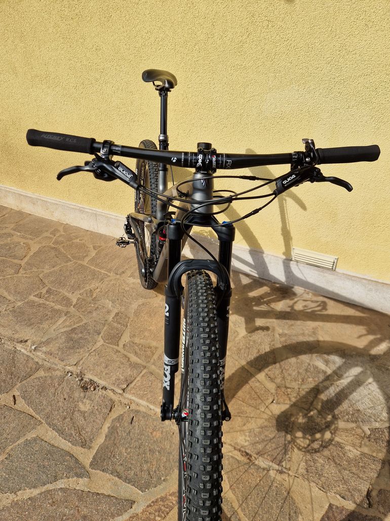 Gebrauchtes Trek Top fuel SRAM GX Eagle 2018 Mountainbike, Hellgrau — Bild 7 von 7